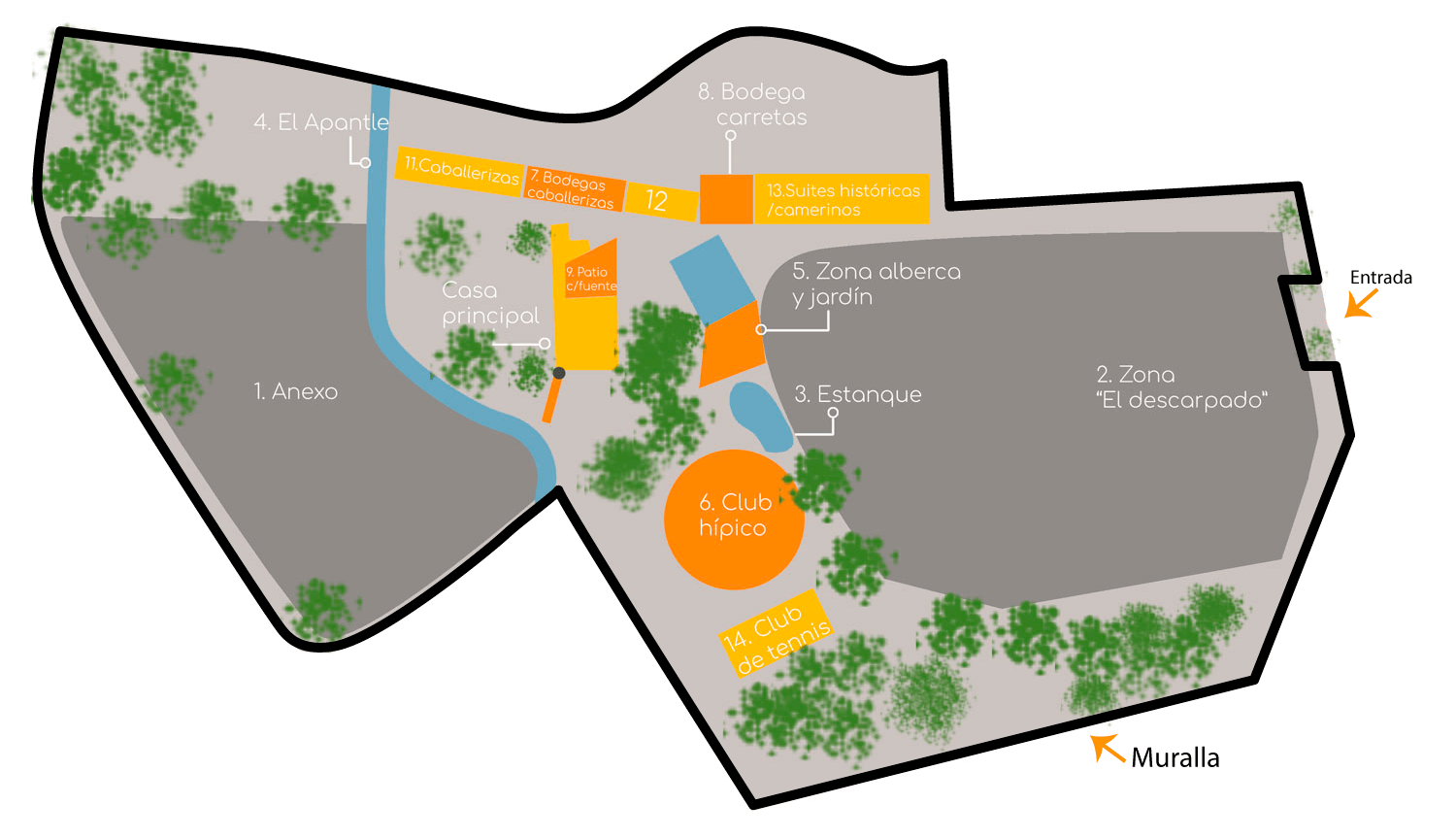 Plano de ubicación Del Apantle